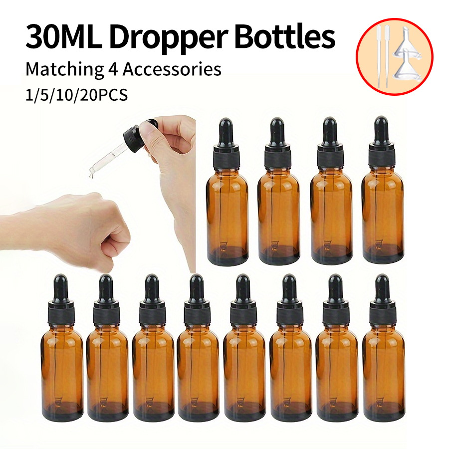 Juice Bottle Dropper - 5/10/20 個 + 4 アクセサリー 30