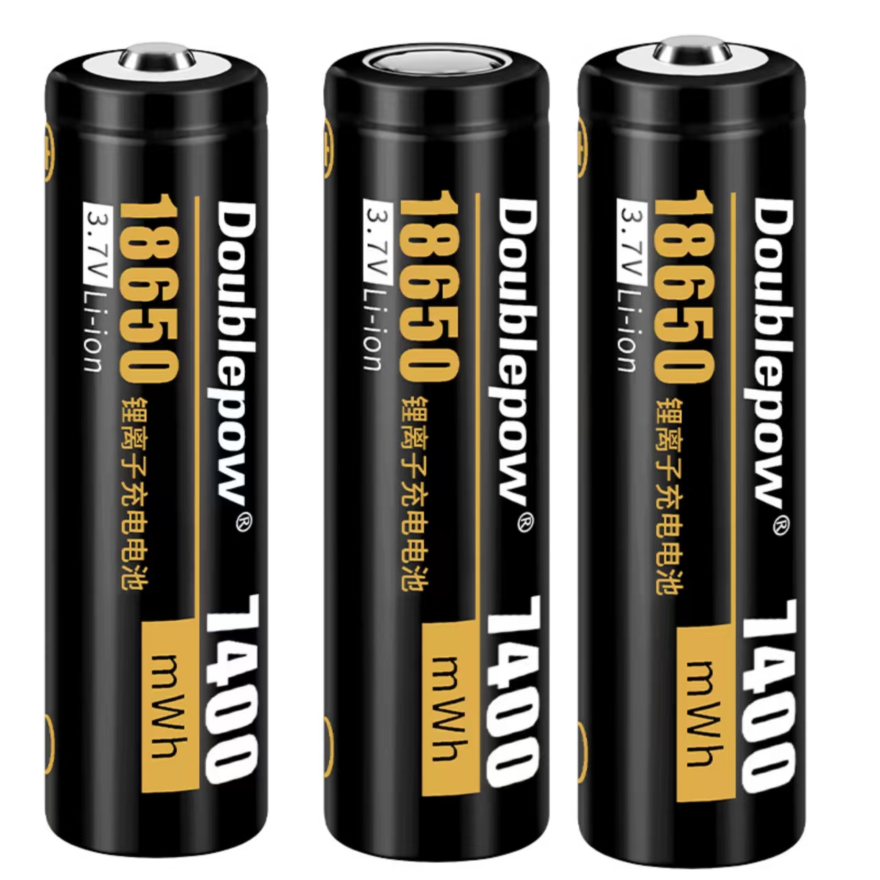Vape Battery 18650 - 3 ピース/ロット 18650 リチウムイオン充電式バッテリー 3.7v 7400mWh