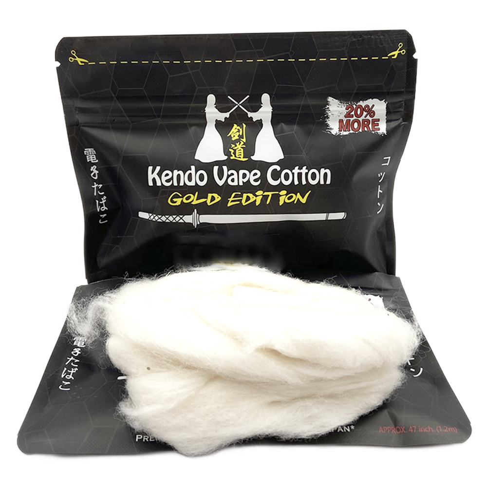 Vaping Goods - 新しい剣道綿ゴールド版綿 DIY RDA RTA RDTA タンク