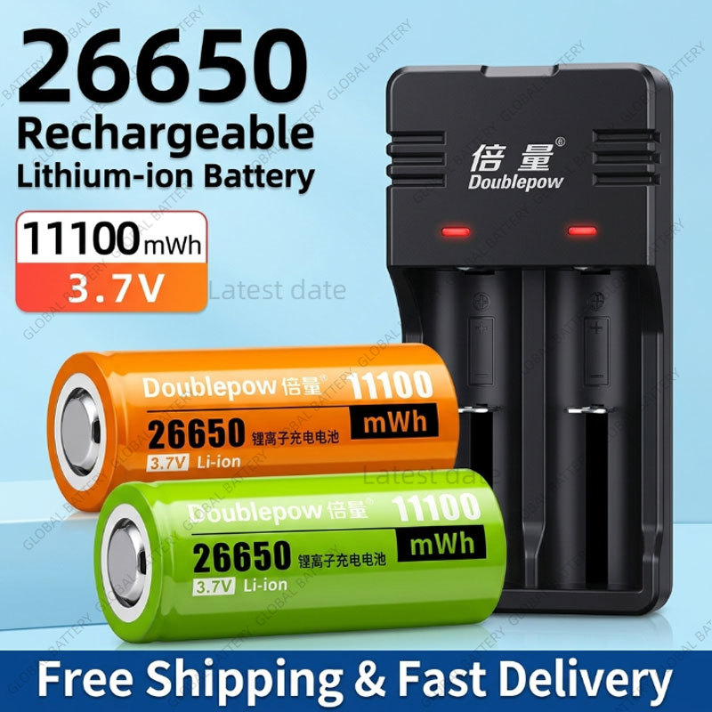 Vape Battery 18650 - 11100mAh 26650 リチウム電池 3.7V 全容量 3C