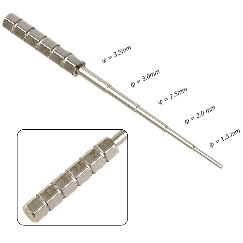 Vaping Goods - ステンレス鋼線巻線ロッドジグツール DIY 既製コイル作成用 1.5 ミリメートルから 3.5