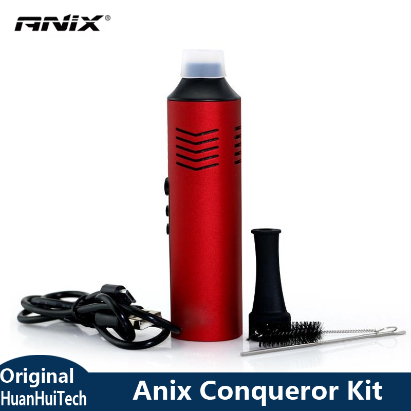 Vape Battery 18650 - オリジナルドライハーブベープライザー Anix Conqueror キット 2200mAh 加熱チャンバー
