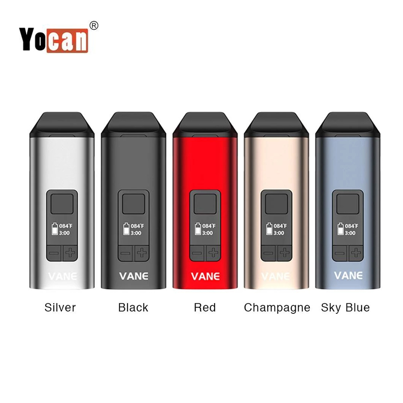 Quick Vape - Soyoba-乾いた草のための電子タバコキット,1100mAhバッテリー,セラミックコイルデバイス,加熱チャンバー付き,5g