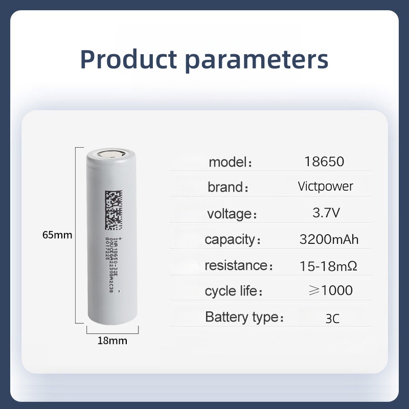 Victpower 10個パック 3500mAh 18650 - Vape Battery 18650 のレビューと価格