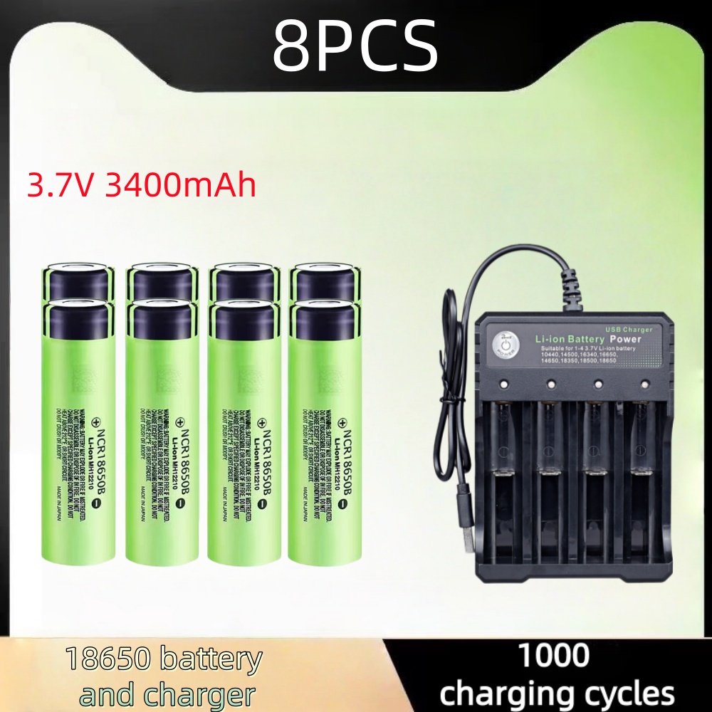 4-20 個充電式リチウム電池 18650 バッテリー 3. - Vape Battery 18650 のレビューと価格