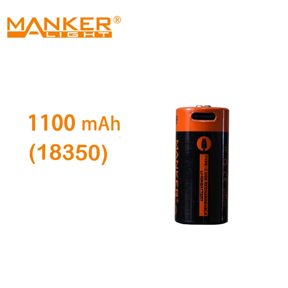 Manker 14500/18650/18350/21700 - Vape Battery 18650 のレビューと価格